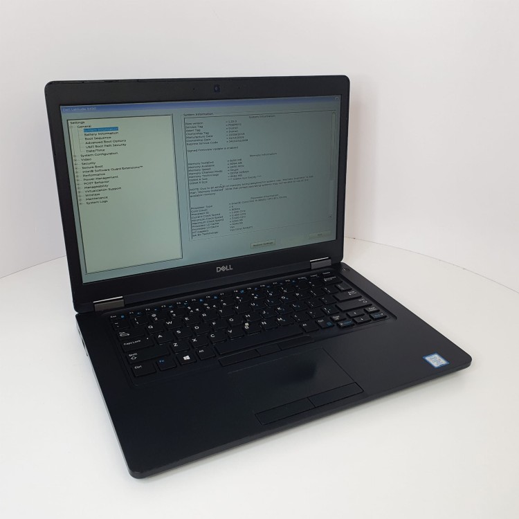 Dell Latitude 5490, i5-8gen, NVMe 256GB, 8GB RAM, 14"