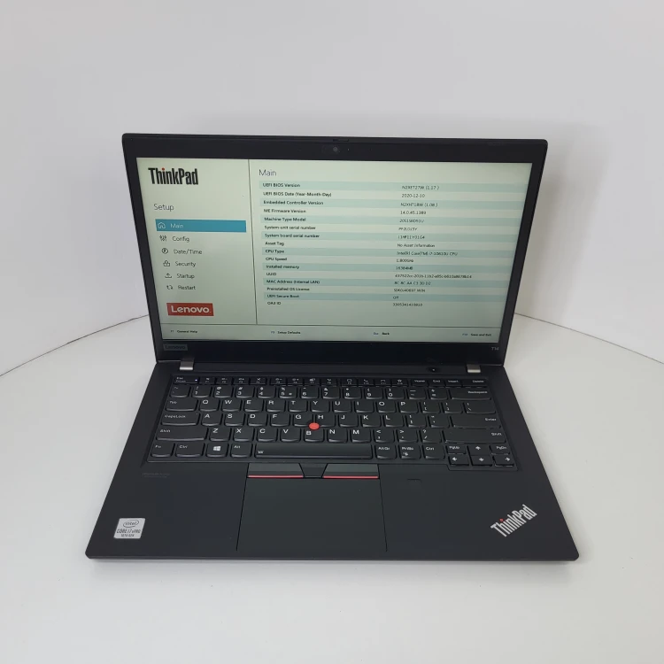 Lenovo ThinkPad T14 Gen 1 i7-10610U 16GB 256GB Win11 Pro