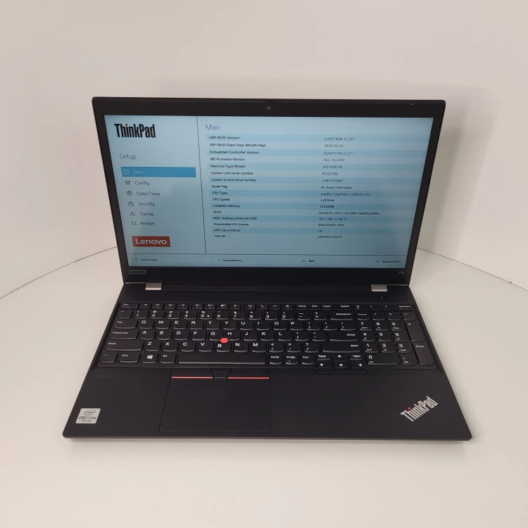Lenovo ThinkPad T15 Gen 1 i7-10610U 16GB 512GB Win11 Pro