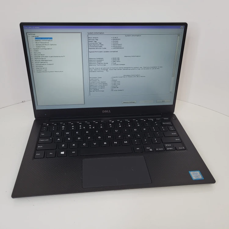 Laptop Dell XPS 13 9360 i7-7500U 8GB 256GB