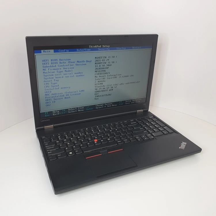 Laptop Lenovo ThinkPad L570 i5-6300U 8GB 256GB SSD