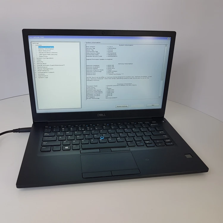 Laptop Dell Latitude 7490 i7-8650U 8GB 256GB Win11 Pro